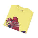 Bear Losing Stuffing Unisex Softstyle T-Shirt