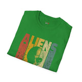 Aliens Don't Believe in You Either Vintage Alien T Shirt, Retro UFO Graphic Tee, Space Streetwear Shirt