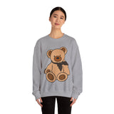 Brown Scarf Teddy Bear Sweatshirt