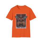 The Devil XV Tarot Card T Shirt, Mystic Graphic Tee, Spiritual Shirt