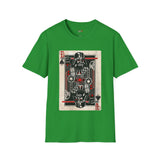 Vader Spades Card Retro Space T Shirt, Vintage Sci Fi Graphic Tee, Galaxy Shirt