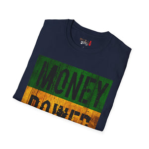 Money Power Respect Unisex Softstyle T-Shirt