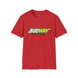 Budway Smoke Fresh Funny Weed T Shirt, Cannabis Graphic Tee, 420 Stoner Shirt