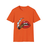 Smoking The Blunt Funny Weed T Shirt, Cannabis Graphic Tee, 420 Stoner Shirt