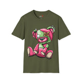 Bandaid Eye Teddy Bear Unisex Softstyle T-Shirt