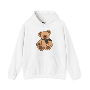 Brown Scarf Teddy Bear Hoodie