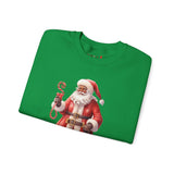 Black Santa 55 Unisex Heavy Blend™ Crewneck Sweatshirt