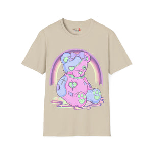 Pastel Pink & Blue Teddy Bear T-shirt