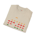 Game Over Vintage Alien T Shirt, Retro UFO Graphic Tee, Space Streetwear Shirt