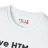 Love HIM Uplift HIM Black Letters Unisex Softstyle T-Shirt
