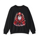 Black Santa 45 Unisex Heavy Blend™ Crewneck Sweatshirt