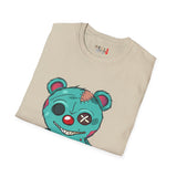 Button Eye Bear Unisex Softstyle T-Shirt