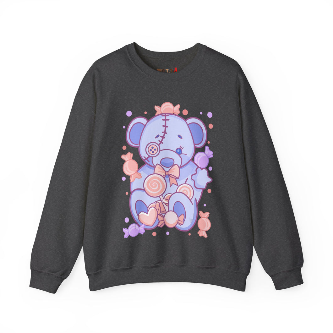 Pastel Baby Blue Teddy Bear Sweatshirt