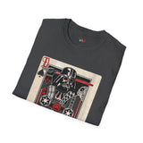 Vader Spades Card Retro Space T Shirt, Vintage Sci Fi Graphic Tee, Galaxy Shirt