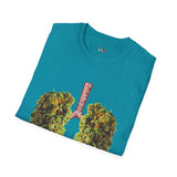 Weed Lungs Funny Weed T Shirt, Cannabis Graphic Tee, 420 Stoner Shirt