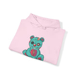Missing Eye Teddy Bear Hoodie