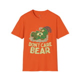 Bear Don't Care Funny Weed T Shirt, Cannabis Graphic Tee, 420 Stoner Shirt