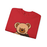 Brown Scarf Teddy Bear Sweatshirt