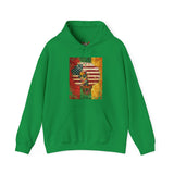 Afro American Queen Heavy Blend Unisex Hoodie