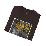 The Tower XVI Tarot Card T Shirt, Mystic Graphic Tee, Spiritual Shirt