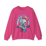 Rainbow Missing Eye Teddy Bear Sweatshirt