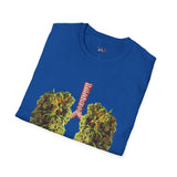 Weed Lungs Funny Weed T Shirt, Cannabis Graphic Tee, 420 Stoner Shirt