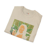 Smoking Mona Lisa Funny Weed T Shirt, Cannabis Graphic Tee, 420 Stoner Shirt