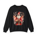 Black Santa 51 Unisex Heavy Blend™ Crewneck Sweatshirt