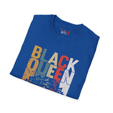 Load image into Gallery viewer, Black Queen Unisex Softstyle T-Shirt
