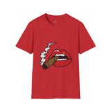 Smoking The Blunt Funny Weed T Shirt, Cannabis Graphic Tee, 420 Stoner Shirt