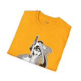 Fem Warrior Japanese Samurai T Shirt, Asian Graphic Tee, Bushido Warrior Shirt