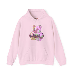 Doughnut Ring Teddy Bear Hoodie