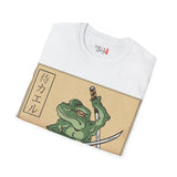 Samurai Frog Unisex Softstyle T-Shirt