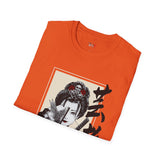 Warrior Fem Japanese Samurai T Shirt, Asian Graphic Tee, Bushido Warrior Shirt