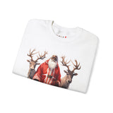 Black Santa 56 Unisex Heavy Blend™ Crewneck Sweatshirt