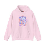 Pastel Baby Blue Teddy Bear Hoodie