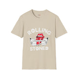 Rolling Stoned Funny Weed T Shirt, Cannabis Graphic Tee, 420 Stoner Shirt