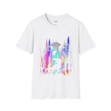 Dino Abduction Alien T Shirt for Men/Women, Funny UFO Shirt, Sci Fi Graphic Tee