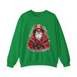 Black Santa 45 Unisex Heavy Blend™ Crewneck Sweatshirt