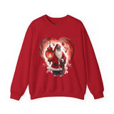 Black Santa 49 Unisex Heavy Blend™ Crewneck Sweatshirt