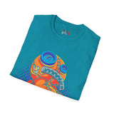 Zipper Mouth Teddy Bear Unisex Softstyle T-Shirt