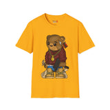 Drippy Bear Unisex Softstyle T-Shirt