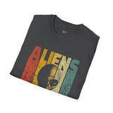 Aliens Don't Believe in You Either Vintage Alien T Shirt, Retro UFO Graphic Tee, Space Streetwear Shirt