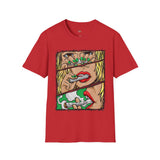 Roll Lick Smoke Funny Weed T Shirt, Cannabis Graphic Tee, 420 Stoner Shirt