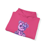 Button Eye Teddy Bear Hoodie