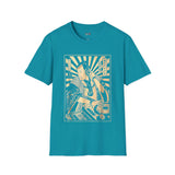 Samura DJ Japanese Samurai T Shirt, Asian Graphic Tee, Bushido Warrior Shirt
