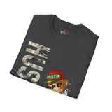 Hustle Bear Unisex Softstyle T-Shirt