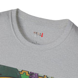 Bounty Hunter Blaster Retro Space T Shirt, Vintage Sci Fi Graphic Tee, Galaxy Shirt