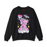Doughnut Heart Teddy Bear Sweatshirt
