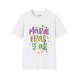 Mardi Gras Y'all Unisex Softstyle T-Shirt